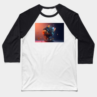 Living Life in Colour Series - Frozen in Time Baseball T-Shirt